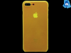 Tenký Plastový kryt pro iPhone 7 Plus / iPhone 8 Plus - Žlutý