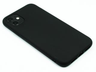 TPU Gumový kryt pro iPhone 11 - Černý