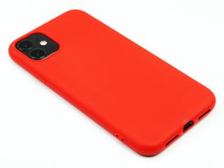 TPU Gumový kryt pro iPhone 11 - Červený