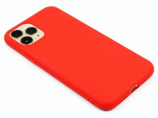 TPU Gumový kryt pro iPhone 11 Pro - Červený