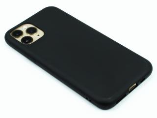 TPU Gumový kryt pro iPhone 11 Pro Max - Černý