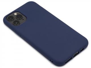 TPU Gumový kryt pro iPhone 11 Pro Max - Tmavě modrý