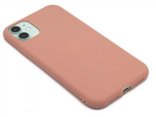 TPU Gumový kryt pro iPhone 11 - Tmavě oranžový