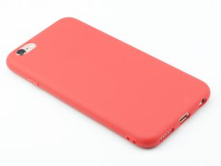 TPU Gumový kryt pro iPhone 6,6s - Červený