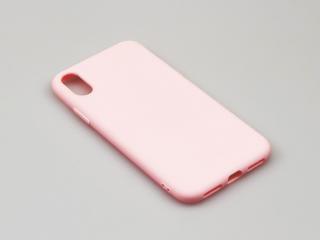 TPU Gumový kryt pro iPhone X,XS - Růžový