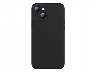 TPU gumový obal na iPhone 14 - Černý