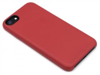TPU kožený kryt na iPhone 7,8,SE2020(2022) - Červený