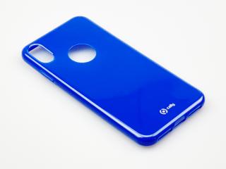 TPU pouzdro CELLY Gelskin pro Apple iPhone XS Max, modré