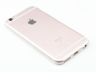 TRANSPARENT - Gumový obal pro iPhone 6,6s