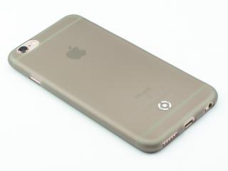 Ultra tenké TPU pouzdro CELLY Frost pro Apple iPhone 6/6S, 0,29 mm, černé