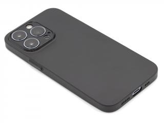 Ultratenký TPU kryt pro iPhone 13 - Černý