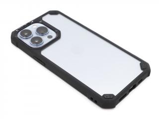 Vysoce odolný Acrylic obal na iPhone 13 Pro Max - Černý