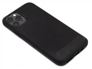 Vysoce odolný FASHION gumový obal na iPhone 11 Pro - Černý