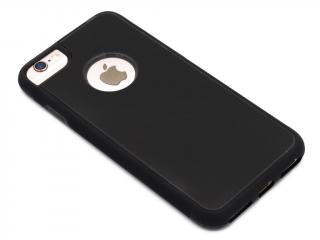 Vysoce odolný obal s výřezem na logo na iPhone 6,6s - Černý