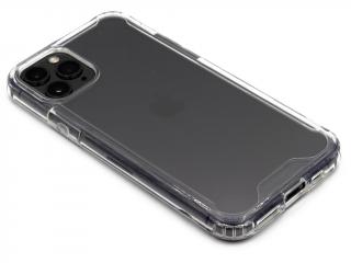 Vysoce odolný obal s vyztuženými hranami na iPhone 11 Pro - Průhledný