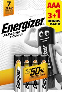 Energizer Alkaline Power AAA 4ks 7638900302097