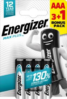 Energizer Max Plus AAA 4ks