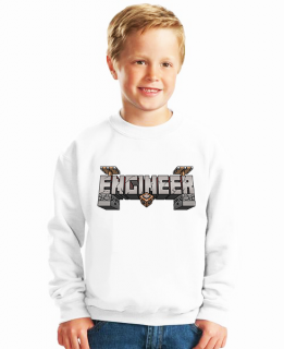 Dětská mikina Minecraft inženýr Velikost: 10-12 let