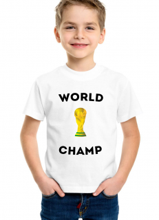 Dětské tričko Fotbal - mistr světa Velikost: 12 let / 158 cm