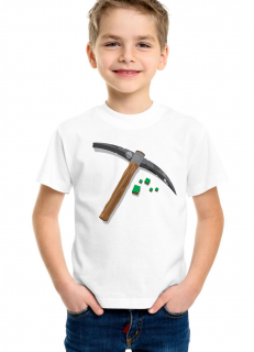 Dětské tričko Minecraft Krumpáč Velikost: 4 roky / 110 cm