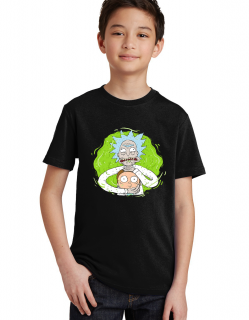Dětské tričko Rick and Morty Velikost: 4 roky / 110 cm