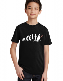 Dětské tričko Star wars evoluce Velikost: 12 let / 158 cm