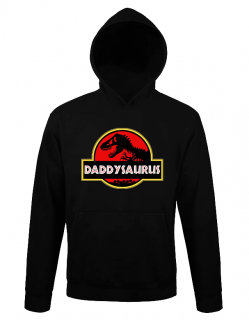 Mikina pro tatínka - jurský park daddysaurus Typ: S Kapucí, Velikost: XL