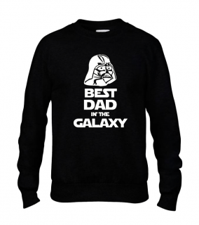 Mikina pro tatínka - Star Wars Nejlepší táta v galaxii Typ: Bez Kapuce, Velikost: XL