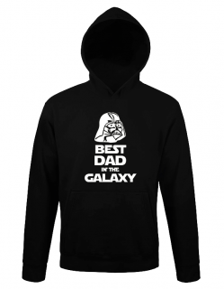 Mikina pro tatínka - Star Wars Nejlepší táta v galaxii Typ: S Kapucí, Velikost: XL