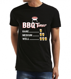 Pánské tričko BBQ odpočítávání Velikost: 3XL