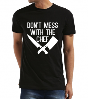 Pánské tričko Nezačínej si s kuchařem Velikost: M