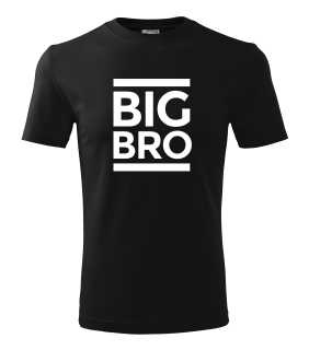 PÁNSKÉ TRIČKO PRO BRÁCHU - Big Bro Velikost: 3XL