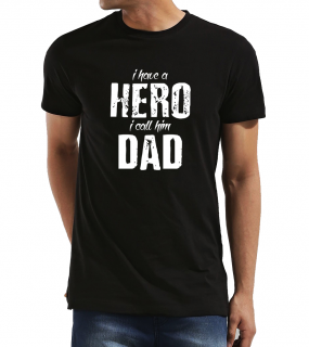 Pánské tričko pro tatínka - Mám hrdinu, říkám mu táta Velikost: 3XL