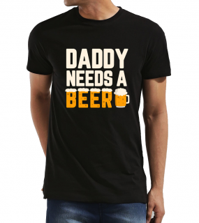 Pánské tričko pro tatínka - Tatínek potřebuje pivo Velikost: 3XL