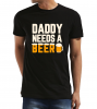 Pánské tričko pro tatínka - Tatínek potřebuje pivo Velikost: XXL