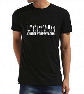 Pánské tričko Vyber si svojí zbraň Kuchař Velikost: 3XL