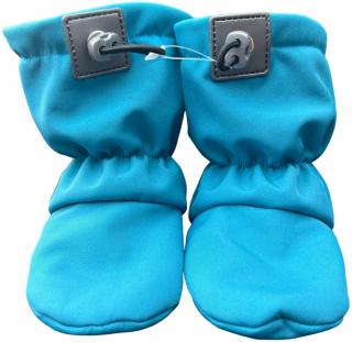 Softshellové capáčky s microfleecem modré Velikost capáčků: 4-5 let