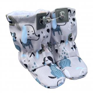 Softshellové capáčky s microfleecem psí smečka Velikost capáčků: 2-3 roky