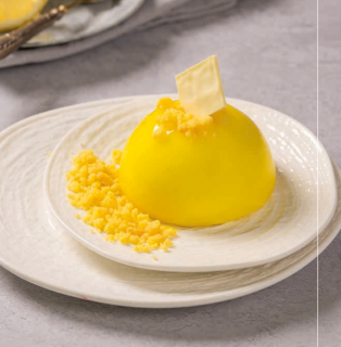 Citronový crumble posyp
