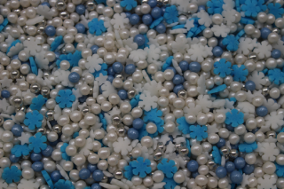 Cukrový mix modro-bílý FL25913-1 - Floreal s.r.l., Itálie