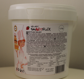 JAHODA SmartFlex Velvet 1,4kg cukrářská hmota - 4-MIX Ltd., Maďarsko