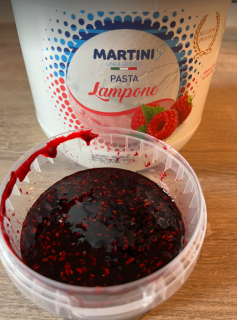 Malina 50% ochucovací pasta Martini