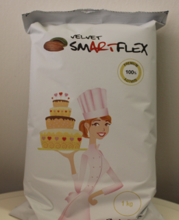 Mandle SmartFlex Velvet 1 kg cukrářská potahovací hmota - 4-MIX Ltd., Maďarsko