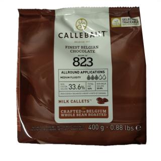 Mléčná belgická čokoláda 400 g Callebaut
