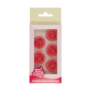 Růžové marcipánové růže