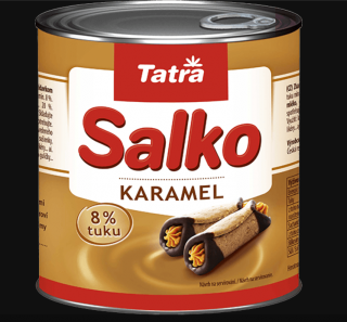 SALKO Karamel slazené zahuštěné mléko
