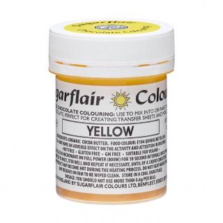 Žlutá barva na čokoládu Sugarflair - Sugarflair Colours, Anglie