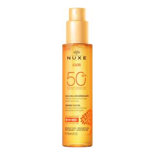 NUXE Sun - Bronzující olej s vysokou ochranou SPF50 150ml