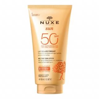 NUXE Sun opalovací mléko na obličej a tělo SPF50 150 ml