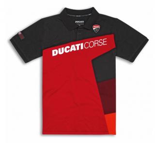 Polo tričko Ducati Corse Sport červené Velikost: S